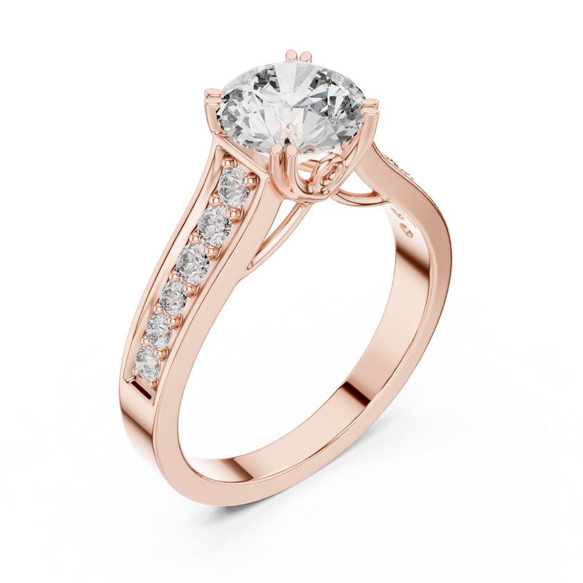 Aubrie Solitaire Ring