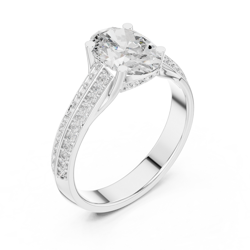 Alma Solitaire Ring