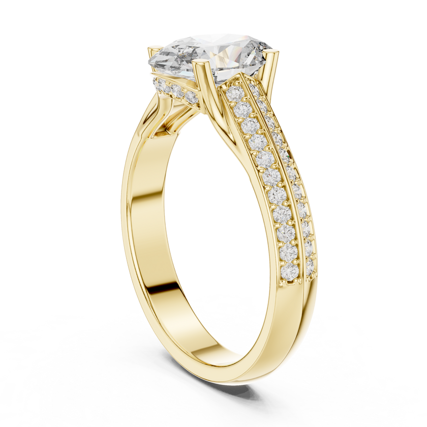 Alma Solitaire Ring