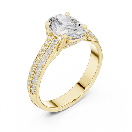 Alma Solitaire Ring