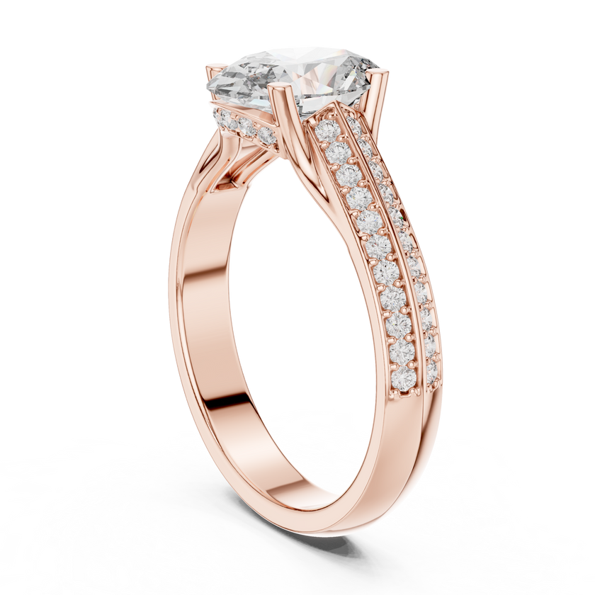 Alma Solitaire Ring