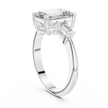 Aleena Three Stone Ring