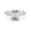 Aleena Three Stone Ring