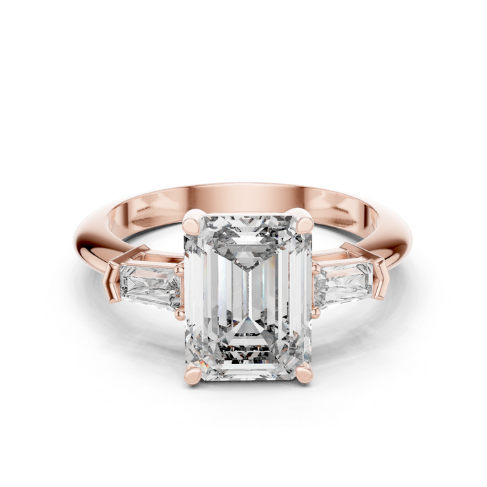 Aleena Three Stone Ring