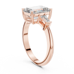 Aleena Three Stone Ring