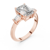 Aleena Three Stone Ring