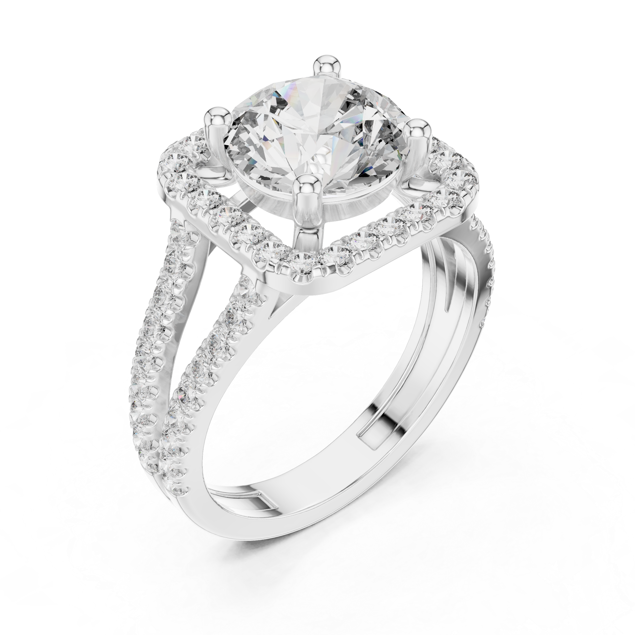 Ivory Solitaire Ring