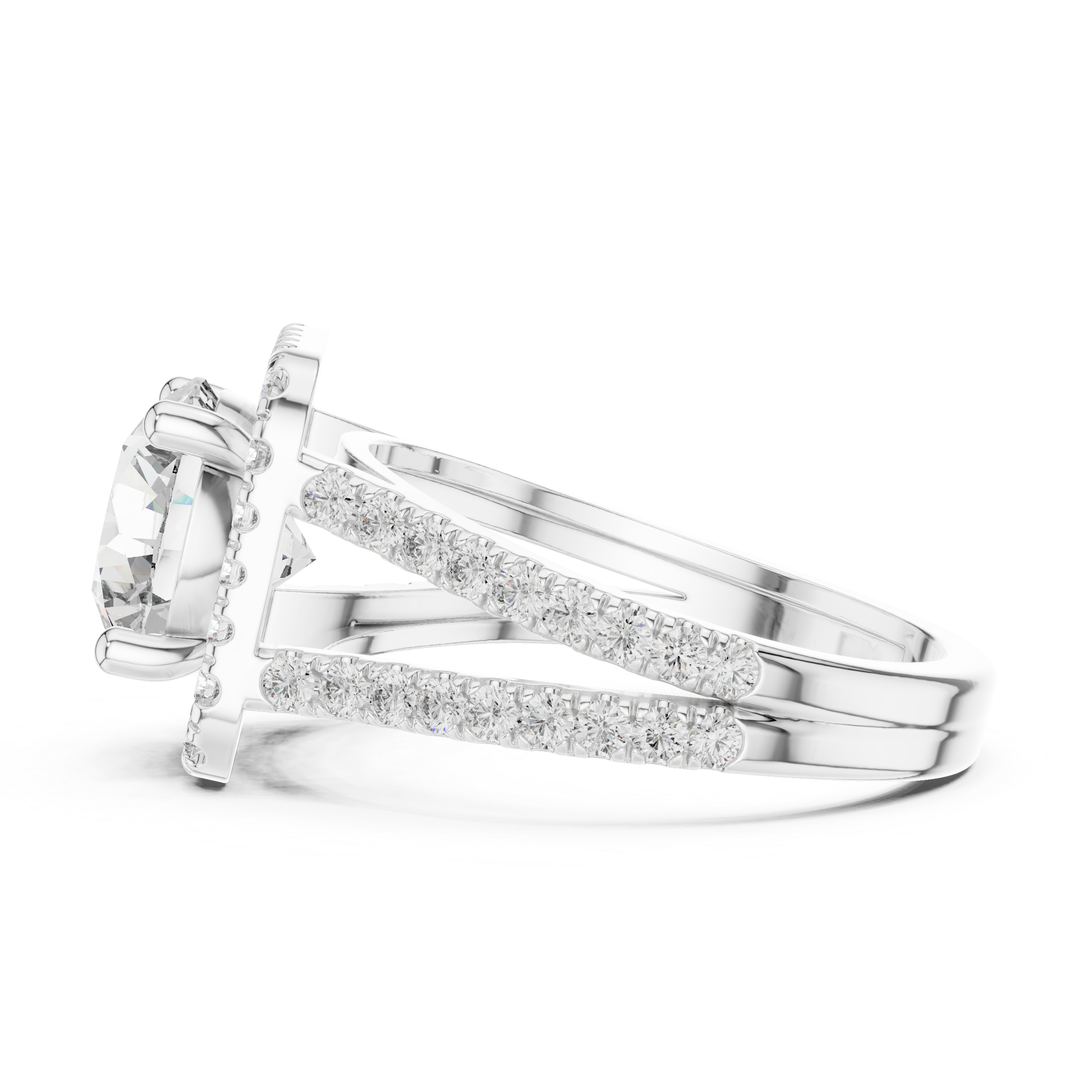 Ivory Solitaire Ring