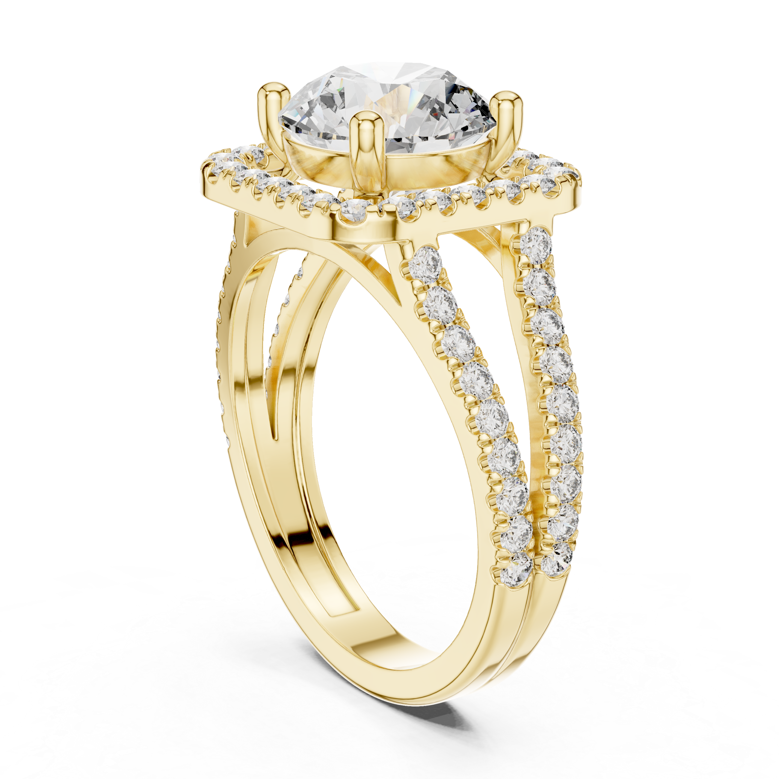 Ivory Solitaire Ring