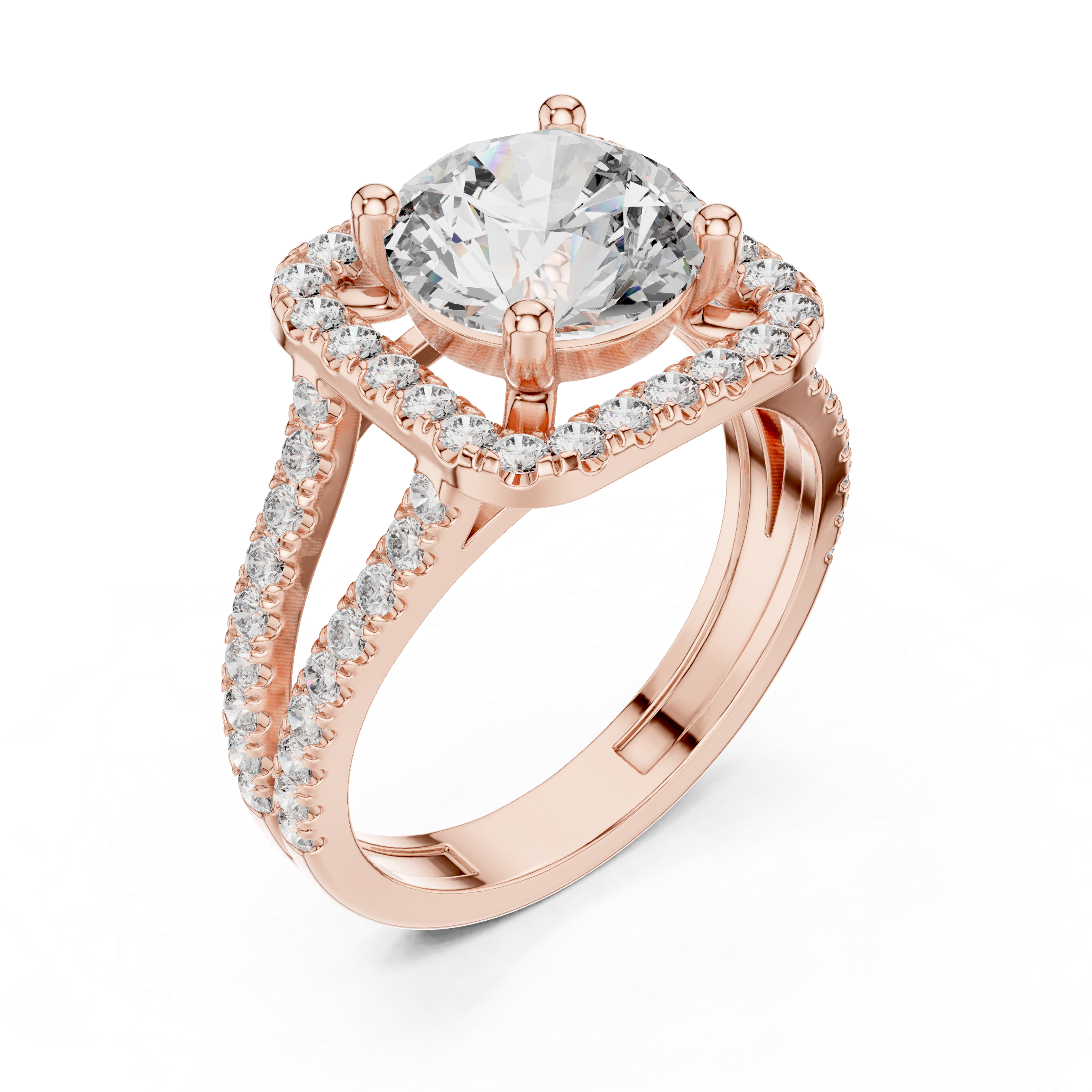 Ivory Solitaire Ring
