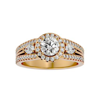 Zahra Three Stone Ring