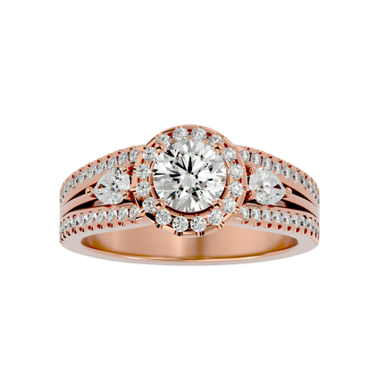 Zahra Three Stone Ring