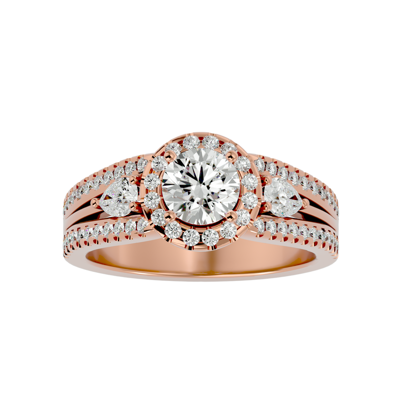 Zahra Three Stone Ring