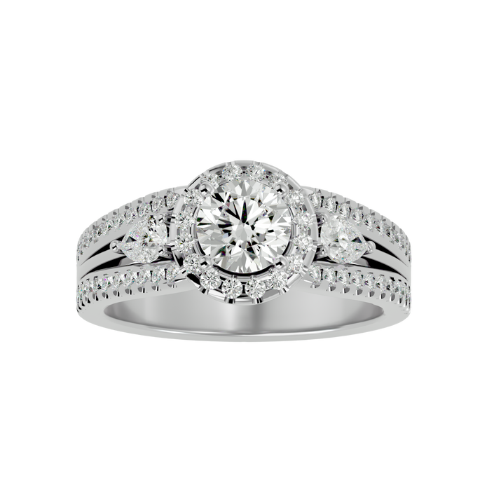 Zahra Three Stone Ring