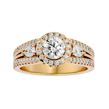 Greta Three Stone Ring