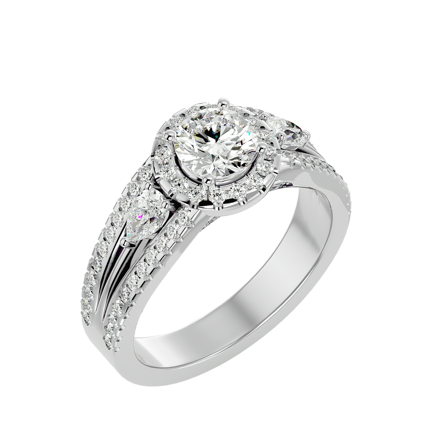 Greta Three Stone Ring