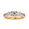 Janelle Three Stone Ring