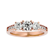 Janelle Three Stone Ring