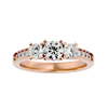 Janelle Three Stone Ring