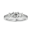 Janelle Three Stone Ring
