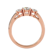 Janelle Three Stone Ring