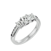 Janelle Three Stone Ring