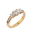 Janelle Three Stone Ring