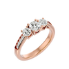 Janelle Three Stone Ring