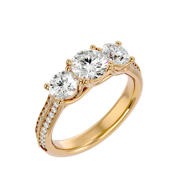 Sloan Three Stone Ring