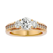 Dorothy Three Stone Ring
