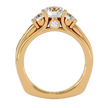 Dorothy Three Stone Ring