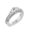 Dorothy Three Stone Ring