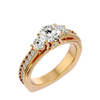 Dorothy Three Stone Ring