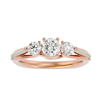 Julie Three Stone Ring