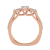Julie Three Stone Ring
