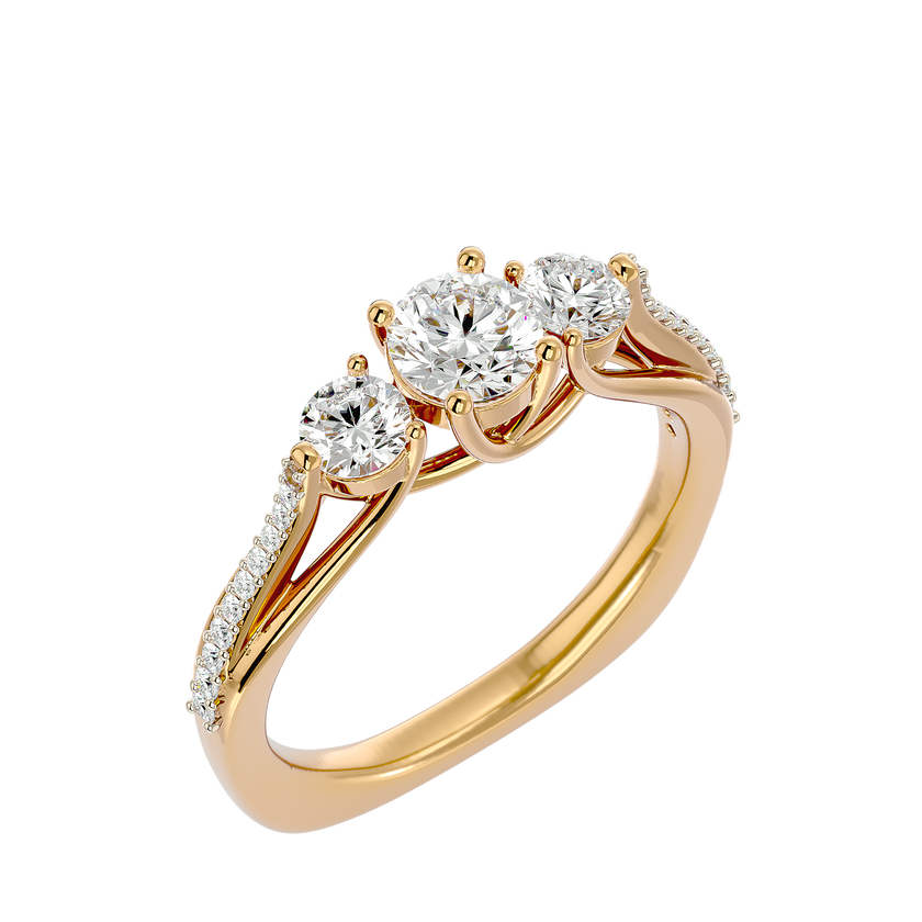 Julie Three Stone Ring