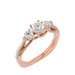 Julie Three Stone Ring