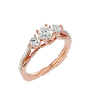 Julie Three Stone Ring