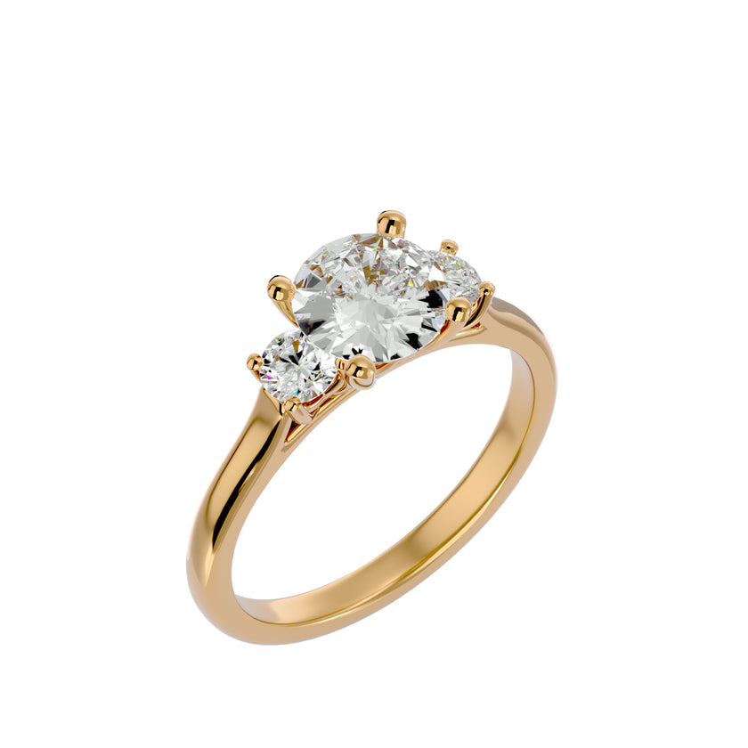 Lexie Three Stone Ring