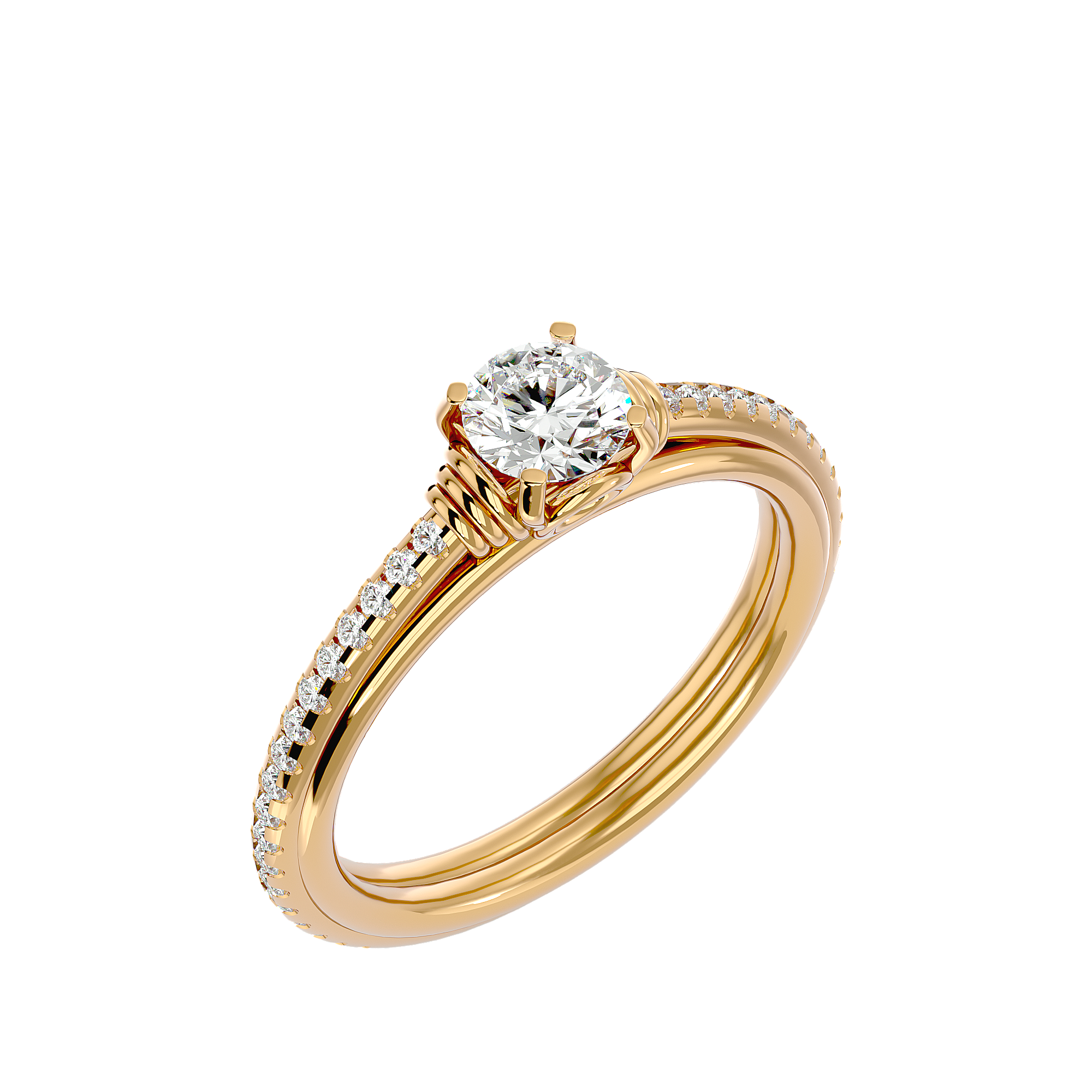 Louise Solitaire Ring