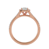 Crystal Halo Ring
