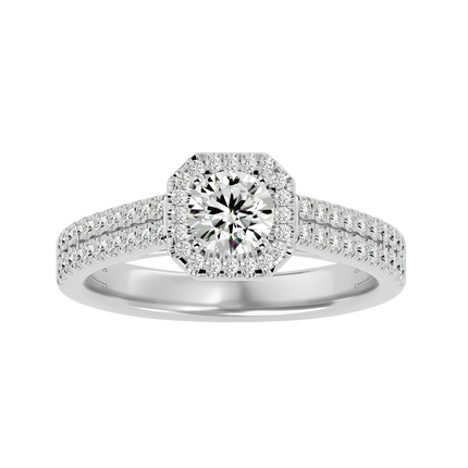 Zaria Halo Ring