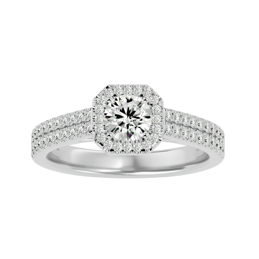 Zaria Halo Ring