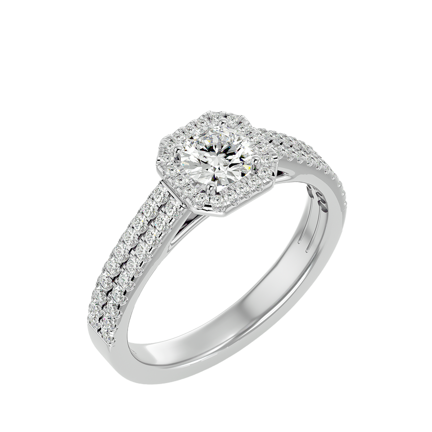 Zaria Halo Ring