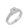 Zaria Halo Ring