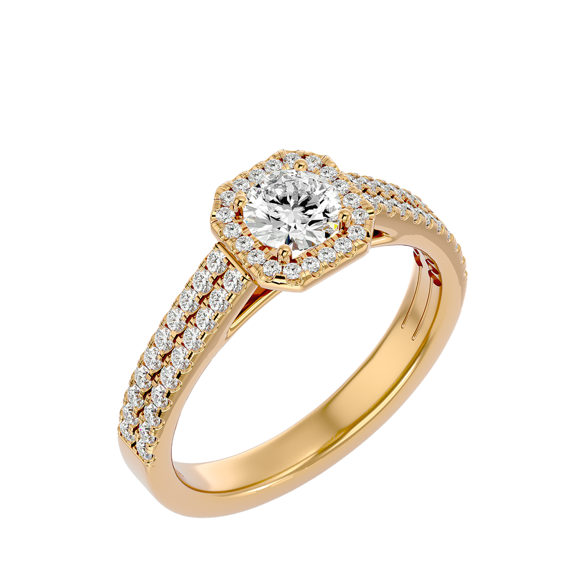 Zaria Halo Ring