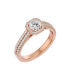 Zaria Halo Ring