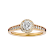 Penny Halo Ring