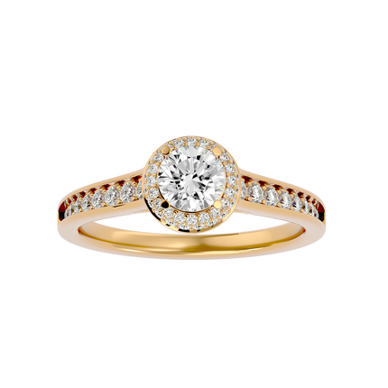 Penny Halo Ring