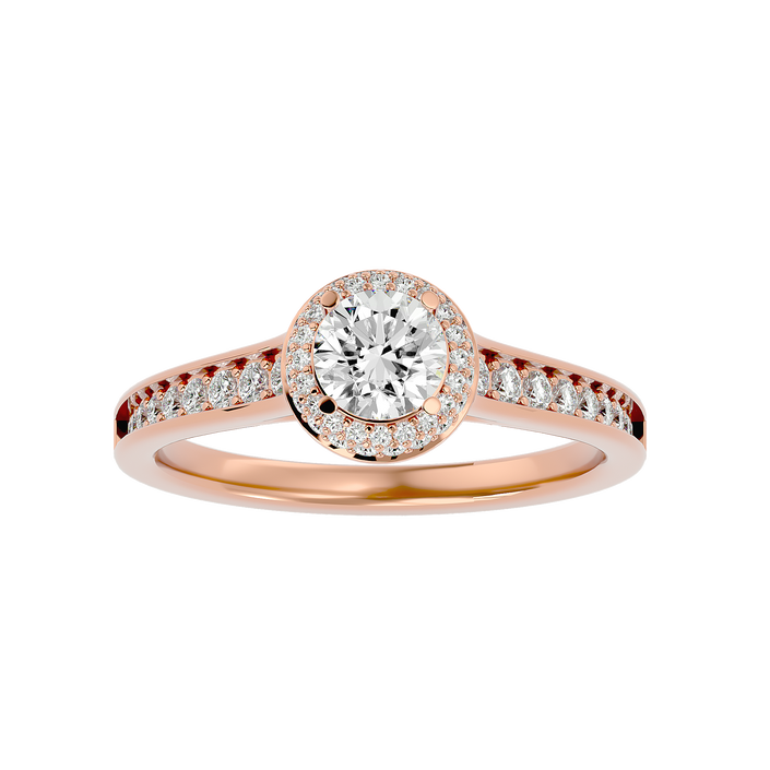 Penny Halo Ring